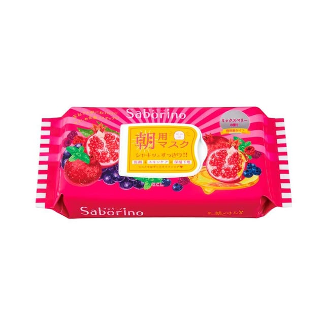 Saborino Morning Facial Sheet Mask Moisture Rich 30 st