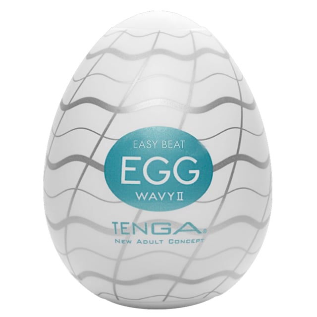 Tenga Egg Wavy II Onanihjälpmedel 1 st | Sex & lust - Sexleksaker - Penispumpar & penisringar | Apoteka
