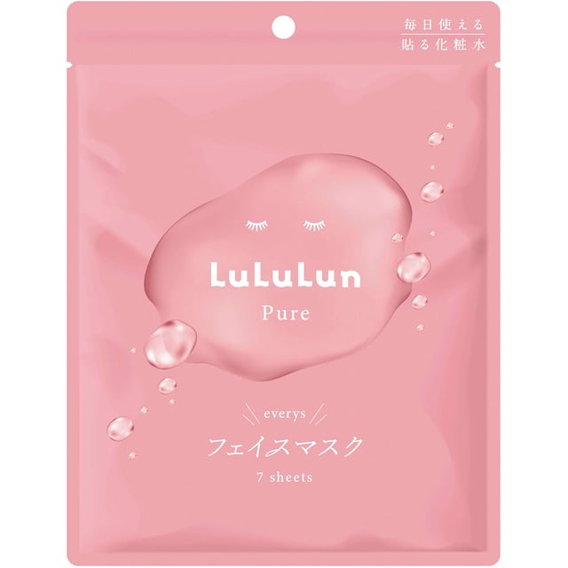 LuLuLun Pure Everys Sheet Mask 7-pack