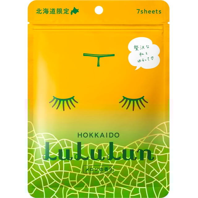 LuLuLun Premium Sheet Mask Hokkaido Melon 7 st