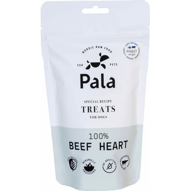 PALA Treats 100% Beef Heart 100 g | Djur - Djurgodis - Hundgodis | Apoteka