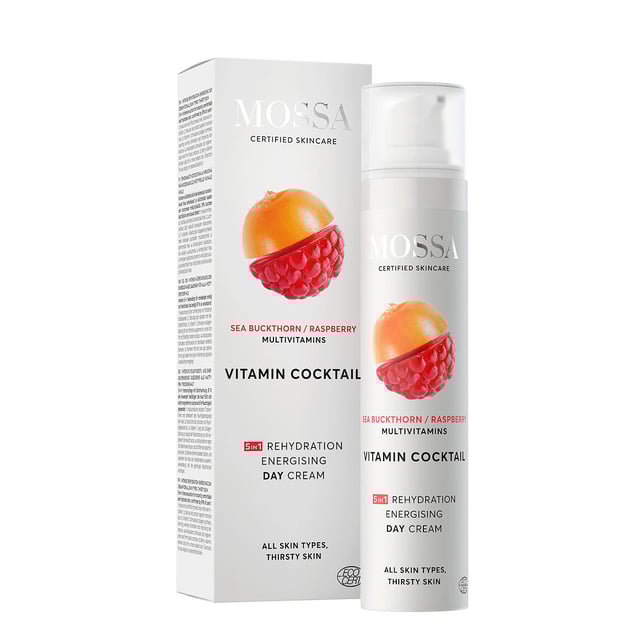 MOSSA Vitamin Cocktail 5in1 Rehydration Energising Day Cream 50 ml | Hudvård - Ansiktsvård - Anti-age - Anti-age-kräm,Hudvård - Ansiktsvård - Ansiktskräm - Dagkräm | Apoteka