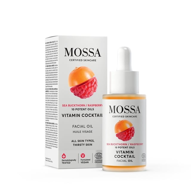 MOSSA Vitamin Cocktail Face Oil 30ml | Hudvård - Ansiktsvård - Ansiktsolja | Apoteka