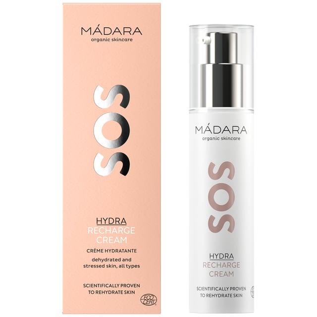 MÁDARA SOS Hydra Recharge Cream 50 ml | Hudvård - Ansiktsvård - Ansiktskräm - Nattkräm,Hudvård - Ansiktsvård - Ansiktskräm - Dagkräm | Apoteka