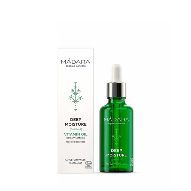MÁDARA Deep Moisture Vitamin Oil 50 ml | Hudvård - Hudbesvär - Knottrig hud,Hudvård - Ansiktsvård - Ansiktsolja | Apoteka