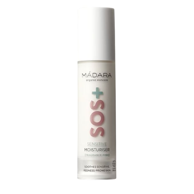 MÁDARA SOS+ Sensitive Moisturiser 50 ml | Hudvård - Ansiktsvård - Ansiktskräm - 24-timmarskräm,Hudvård - Ansiktsvård - Ansiktskräm - Dagkräm | Apoteka