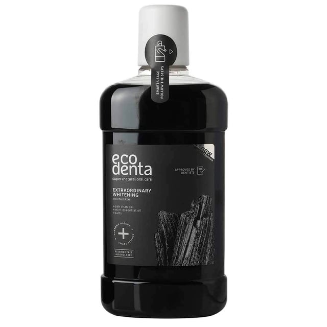 Ecodenta Extraordinary Whitening Mouthwash 500 ml | Munvård - Munskölj | Apoteka