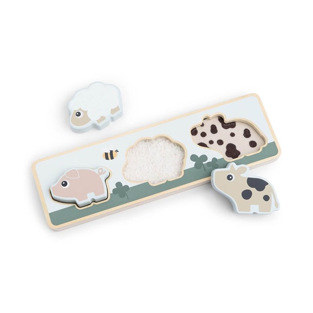 Done by Deer Sensoriskt pussel Tiny Farm Färgblandning | Baby, barn & förälder - Leksaker - Barnleksaker & pyssel | Apoteka