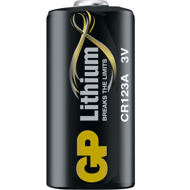GP Batteries Lithiumbatteri CR123A 1 st | Hjälpmedel & säkerhet - Batterier | Apoteka