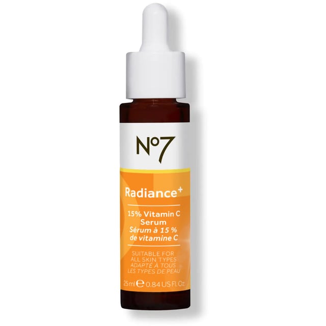 No7 Radiance+ 15% Vitamin C Serum 25 ml | Hudvård - Ansiktsvård - Serum - C-vitaminserum | Apoteka