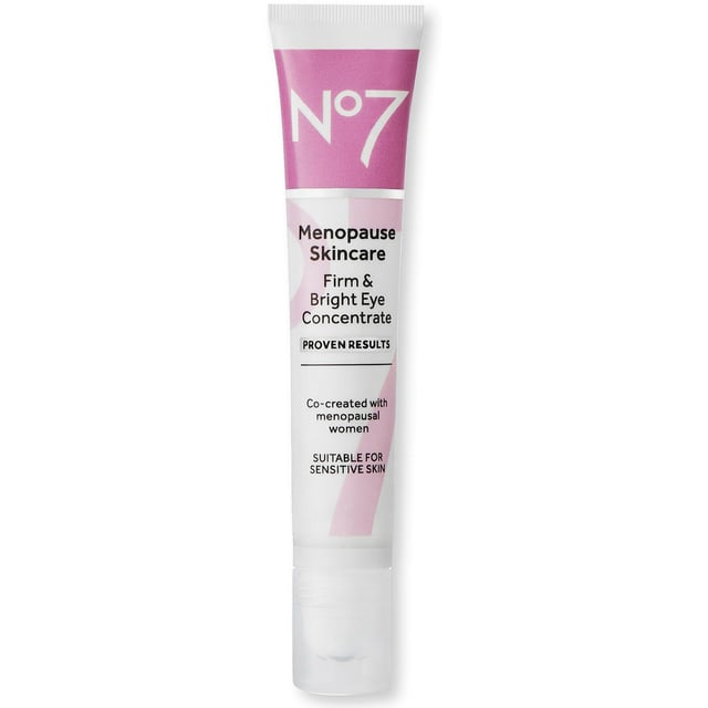 No7 Menopause Firm & Bright Eye Concentrate 15ml | Hudvård - Ansiktsvård - Anti-age - Anti-age-ögonkräm | Apoteka