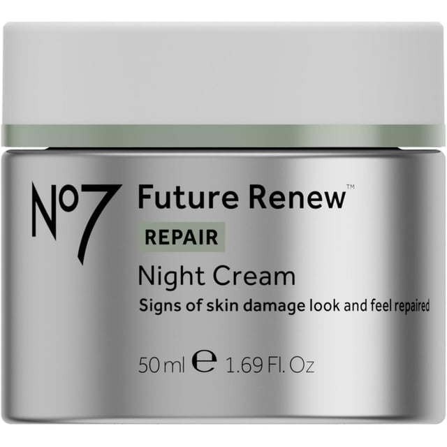 No7 Future Renew Repair Night Cream 50ml | Hudvård - Ansiktsvård - Anti-age - Anti-age-kräm,Hudvård - Ansiktsvård - Ansiktskräm - Nattkräm | Apoteka