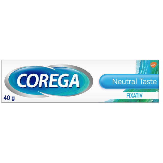 Corega Neutral Taste Fixativ 40 g | Munvård - Tandprotes & bettskena | Apoteka