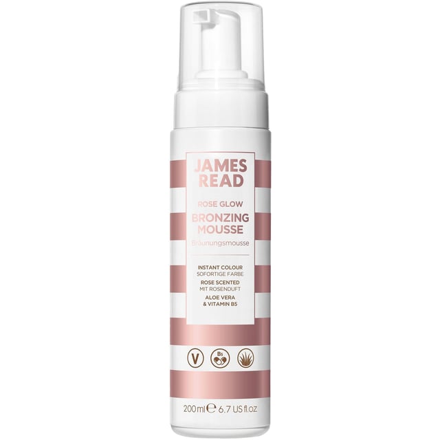 James Read Rose Glow Bronzing Mousse 200 ml