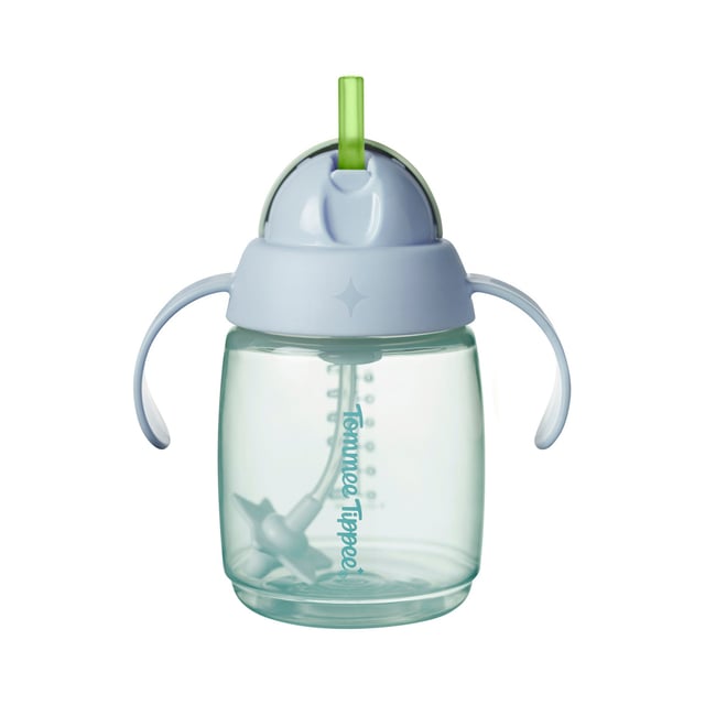 Tommee Tippee Träningsmugg med Sugrör Neutral 6m+ 240 ml | Baby, barn & förälder - Mata - Vattenflaskor för barn | Apoteka