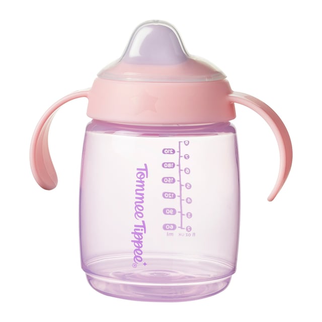 Tommee Tippee Träningsmugg med Pip Rosa 6m+ 240 ml | Baby, barn & förälder - Mata - Vattenflaskor för barn,Baby, barn & förälder - Mata - Pipmuggar & glas,Baby, barn & förälder - Mata - Nappflaskor & vällingflaskor | Apoteka