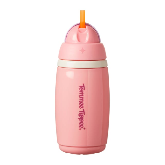 Tommee Tippee Isolerad Mugg med Sugrör Rosa 12m+ 266 ml | Baby, barn & förälder - Mata - Vattenflaskor för barn,Baby, barn & förälder - Mata - Pipmuggar & glas | Apoteka
