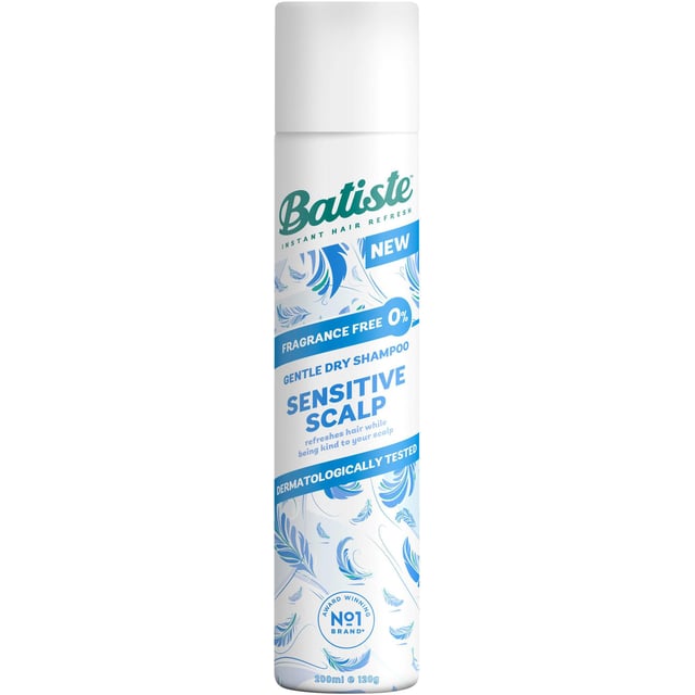 Batiste Sensitive Torrschampo 200 ml | Hårvård - Hårstyling - Torrschampo | Apoteka