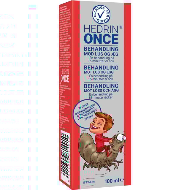 Hedrin Once Gel 100 ml | Baby, barn & förälder - Hårvård för barn - Lusmedel & lusschampo | Apoteka