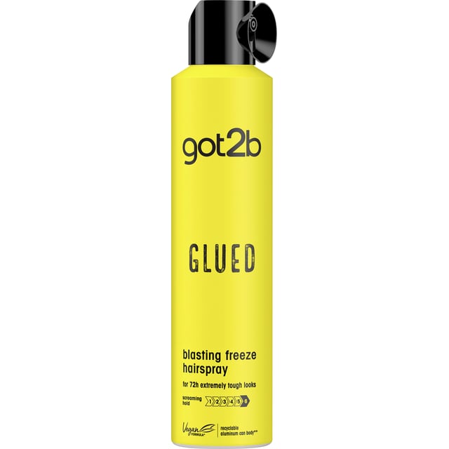 Schwarzkopf Got2b Glued blasting freeze hairspray 300ml | Hårvård - Hårstyling - Hårspray | Apoteka