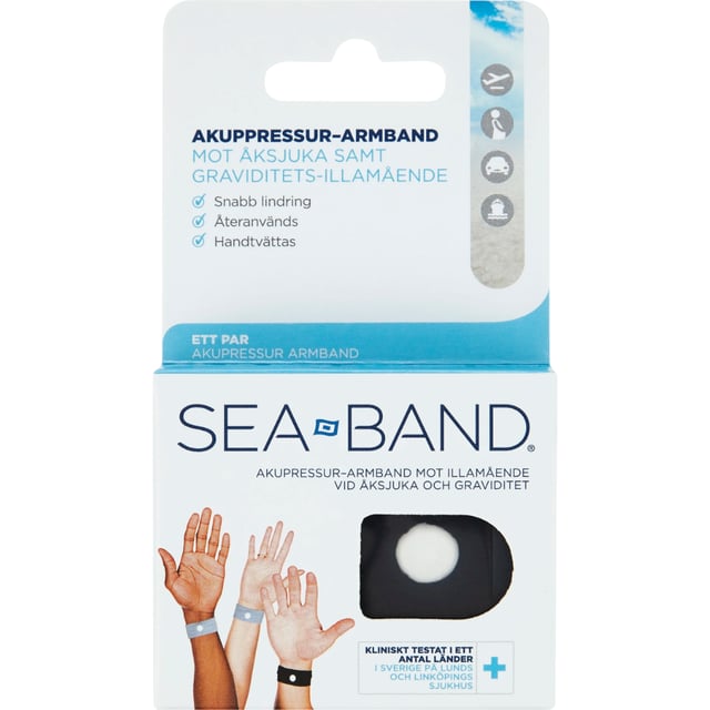 Sea-Band Armband Vuxen | Mage & tarm - Åksjuka & illamående | Apoteka