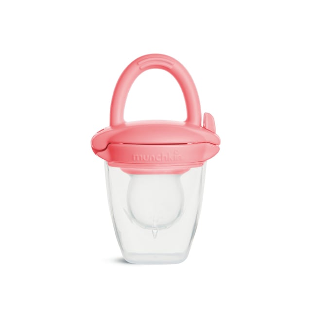 munchkin Baby Food Feeder Silikon Peach 1 st | Baby, barn & förälder - Mata - Smaknappar | Apoteka