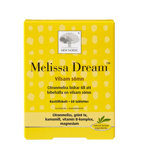 Melissa Dream kosttillskott 60 st | Vitaminer & kosttillskott - Sömn | Apoteka