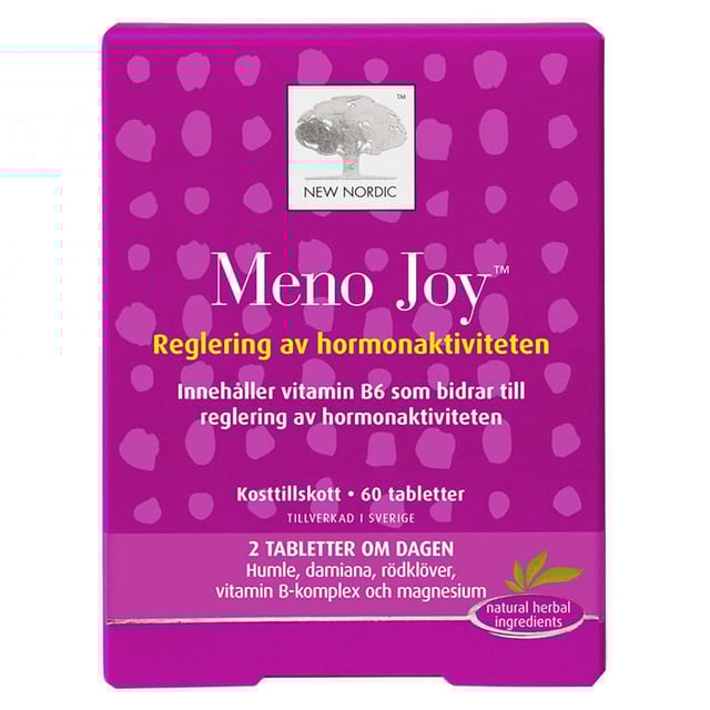 New Nordic Meno Joy 60 st | Vitaminer & kosttillskott - Vitaminer & mineraler - Multivitamin - Multivitamin för kvinnor,Vitaminer & kosttillskott - Hormonell balans | Apoteka