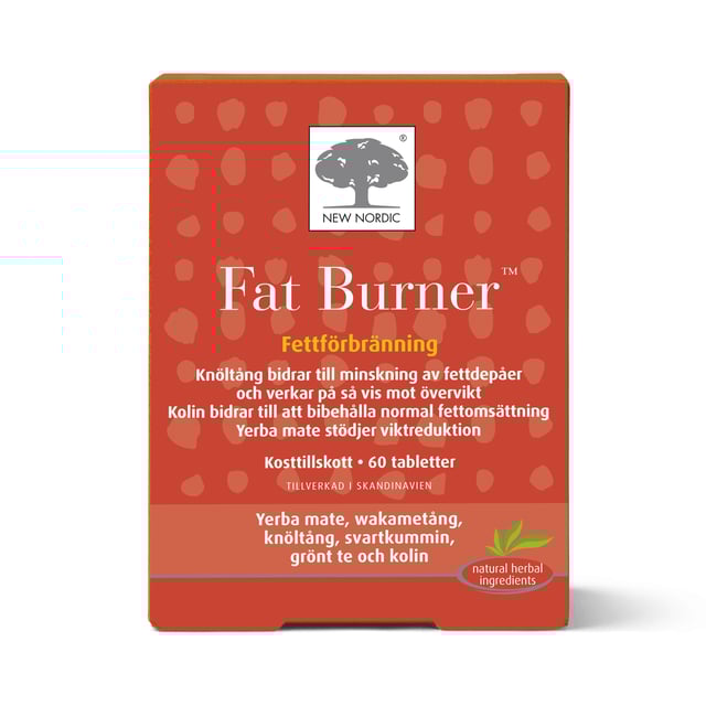 Fat Burner Fettförbränning 60 tabletter | Viktkontroll - Viktminskning,Vitaminer & kosttillskott - Energi & fokus | Apoteka