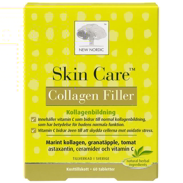 Skin Care Collagen Filler Kosttillskott 60 st | Vitaminer & kosttillskott - Kollagen,Vitaminer & kosttillskott - Hud, hår & naglar | Apoteka
