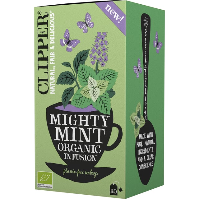 Clipper Mighty Mint Organic Infusion 20 tepåsar