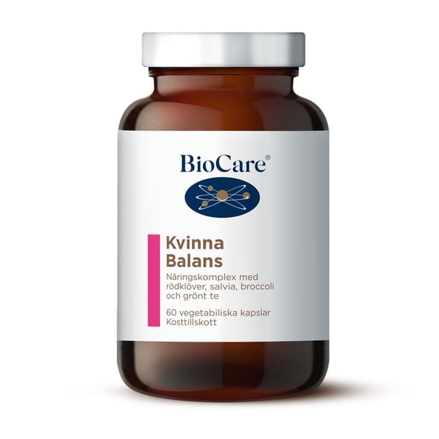 BioCare Kvinna Balans 60 kapslar | Vitaminer & kosttillskott - Vitaminer & mineraler - Multivitamin - Multivitamin för kvinnor,Vitaminer & kosttillskott - Hormonell balans | Apoteka