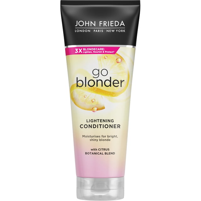 John Frieda Sheer Blonde Go Blonder Lightening Conditioner 250 ml | Hårvård - Balsam - Silverbalsam,Hårvård - Balsam - Balsam för färgat hår | Apoteka