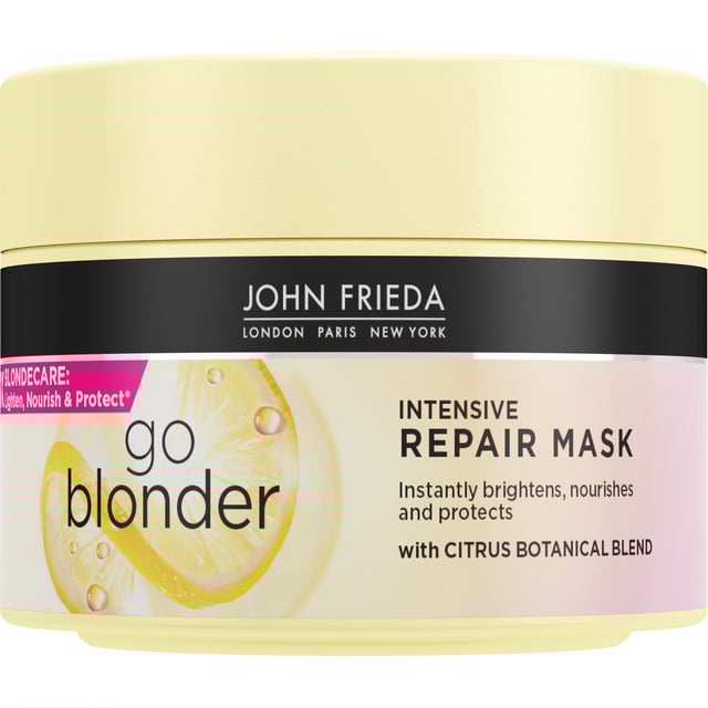 John Frieda Sheer Blonde Go Blonder Intensive Repair Mask 250 ml | Hårvård - Hårinpackning & hårmask | Apoteka