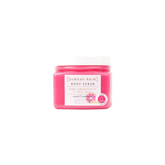 Sunday Rain Pink Grapefruit & Sea Salt Body Scrub 265 g | Hudvård - Kroppsvård - Bad & dusch - Kroppspeeling | Apoteka