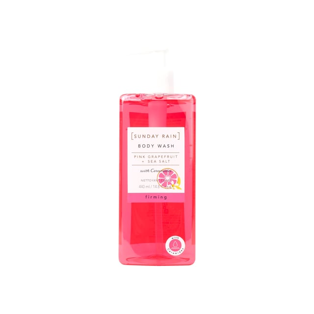 Sunday Rain Pink Grapefruit & Sea Salt Body Wash 440 ml | Hudvård - Kroppsvård - Bad & dusch - Duschkräm & duschtvål | Apoteka