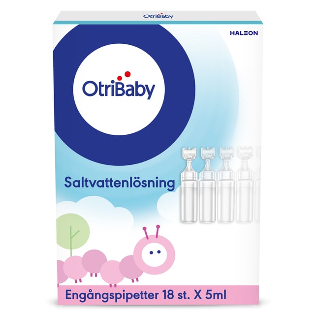 Otri-Baby Engångspipetter Saltvattenlösning För Spädbarn 18 x 5 ml | Baby, barn & förälder - Lilla apoteket - Förkylning hos barn - Näsdroppar | Apoteka