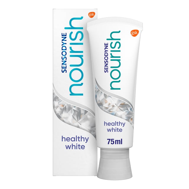 Sensodyne Nourish Healthy Whitening Tandkräm 75 ml | Munvård - Tandblekning hemma,Munvård - Tandkräm | Apoteka