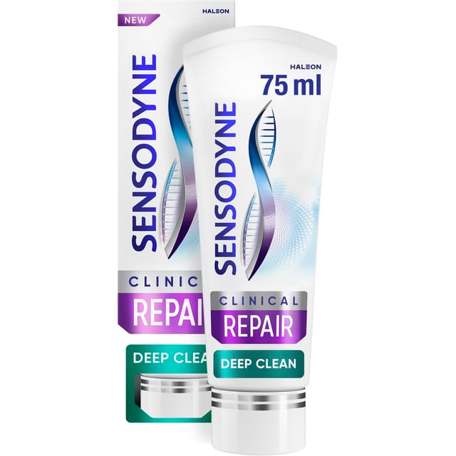 Sensodyne Clinical Repair Deep Clean Tandkräm 75 ml | Munvård - Tandkräm | Apoteka