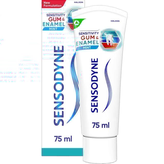 Sensodyne Sensitivity & Gum Enamel Tandkräm 75 ml | Munvård - Tandkräm | Apoteka
