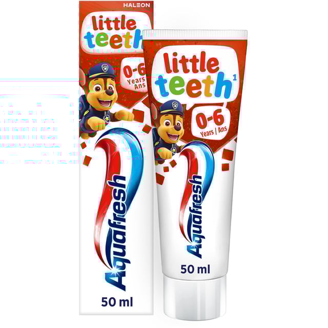 Aquafresh Little Teeth Tandkräm Paw Patrol 0-6 år | Baby, barn & förälder - Munvård för barn - Barntandkräm | Apoteka