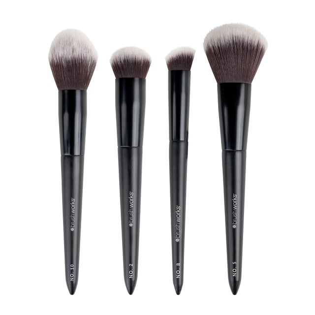 Brushworks Buff and Blend Face Set