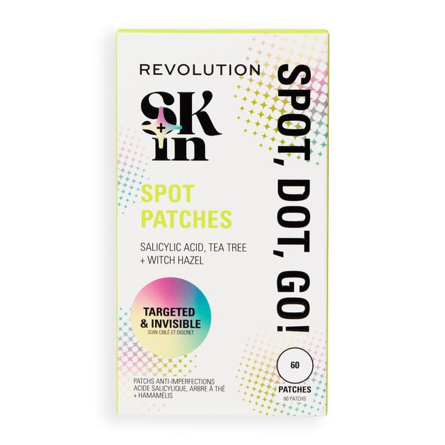 Revolution Skin Spot, Dot, Go! Spot Patches 60 st | Hudvård - Hudbesvär - Akne - Aknepatches | Apoteka