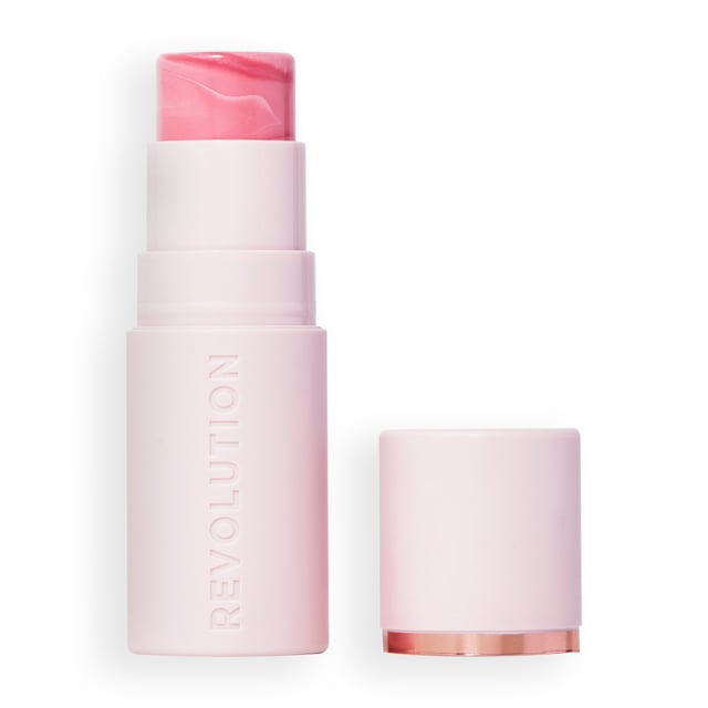 Revolution Skin Silk Marble Blush Stick Pinched Light Pink 4,5 g