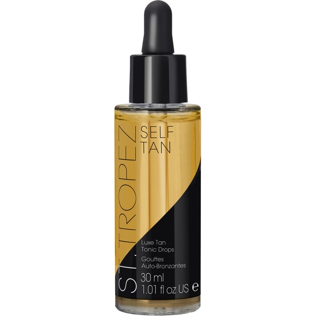St. Tropez Self Tan Luxe Tonic Glow Drops 30 ml | Hudvård - Brun utan sol - Brun utan sol för ansikte | Apoteka