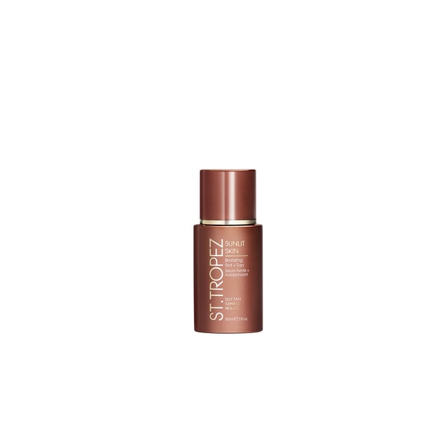 St. Tropez Self Tan Express Sunlit Skin Bronzing Tan + Tint 30 ml | Hudvård - Brun utan sol - Brun utan sol för ansikte | Apoteka