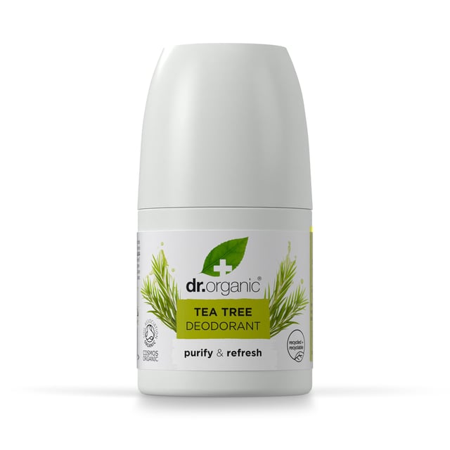 Dr Organic Tea Tree Deodorant 50 ml | Hudvård - Kroppsvård - Deodorant | Apoteka