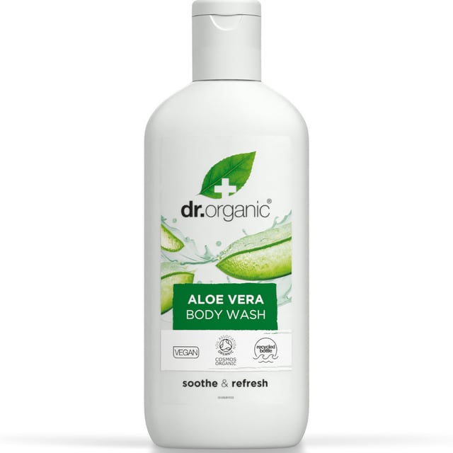 Dr Organic Aloe Vera Body Wash 250 ml | Hudvård - Kroppsvård - Bad & dusch - Duschkräm & duschtvål | Apoteka