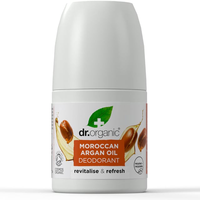 Dr Organic Deo Roll-on Arganolja 50 ml | Hudvård - Kroppsvård - Deodorant | Apoteka