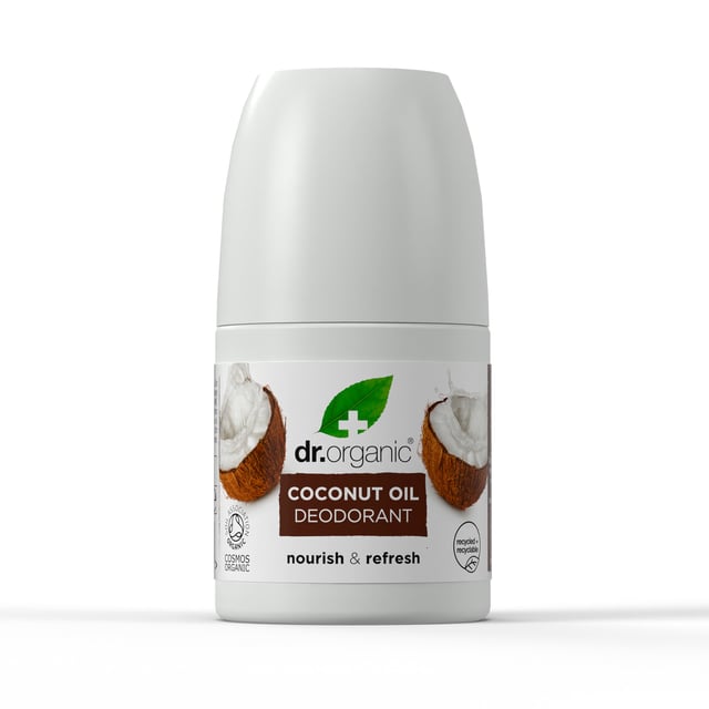 Produktfoto för Dr. Organic Coconut Deo Roll on 50 ml